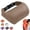 Brown, variant on Universal Memory Foam Car Headrest Neck Pillow – Ergonomic Support Cushion for Long Trips, Adjustable Strap Fits Most Cars and Home Office Chairs