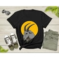 thumbnail image 2 of Cool Wild Goat Animal Horn Sunset Silhouette Capricorn T-Shirt Goat Lover Shirt Farm Animal Goat Gift Tshirt Farm Life Animal Lover Shirt, 2 of 8