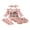 Pink, variant on BemeyourBBs Newborn Hello I'm New Here Baby Girl Coming Home Outfits Letter Print Long Sleeve Romper Ruffle Shorts Skirt Headband Long Socks Set 4Pcs Spring Fall Winter Clothes