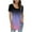 Pink, variant on IROINNID Women Fashion Printed Casual Round Neck Short Sleeve Pleated Loose Comfy T-Shirt Blouse Tops Under 10$