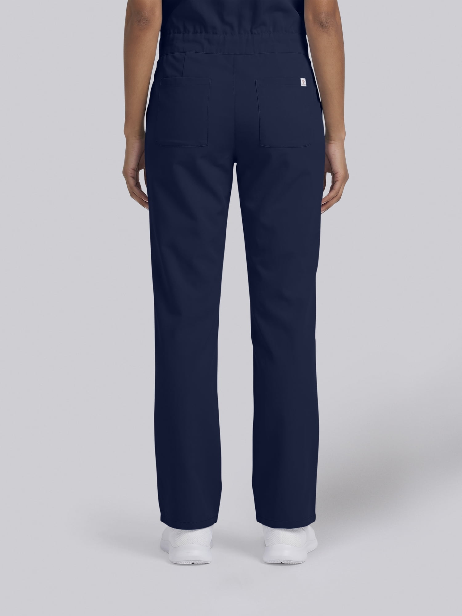 Scrubstar Ultimate Women’s Antimicrobial Drawstring Straight Leg Scrub Jumpsuit, Sizes XS–2XL