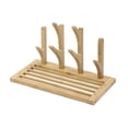 thumbnail image 2 of Soporte para secar botellas de bebé, soporte para botellas, encimera desmontable, práctico organizador, estante secador para cepillo de paja, vasos, Hugo Estante para secar botellas, 2 of 10