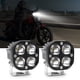 thumbnail image 1 of Luces de 2 Paquetes de Luces Antinibla Desplegables de Motocicletas, Vainas LED DE 3 PULGADAS CON CUBIERTAS Amarillas y Soportes, Focos para Tractor Truck Atv Suv y Más, 1 of 7