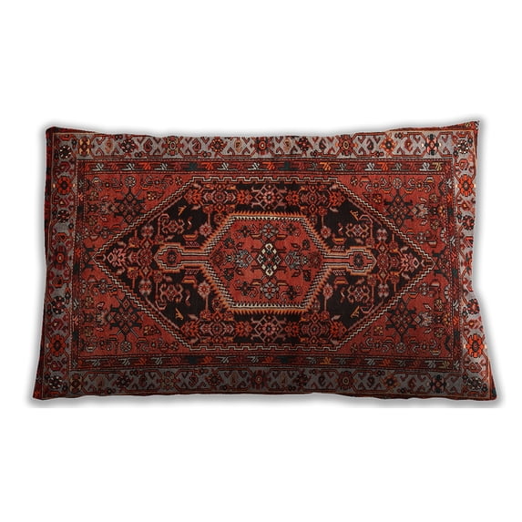 Ahgly Company Indoor Rectangular Traditional Lumbar Throw Pillow, 13 inch by 19 inch