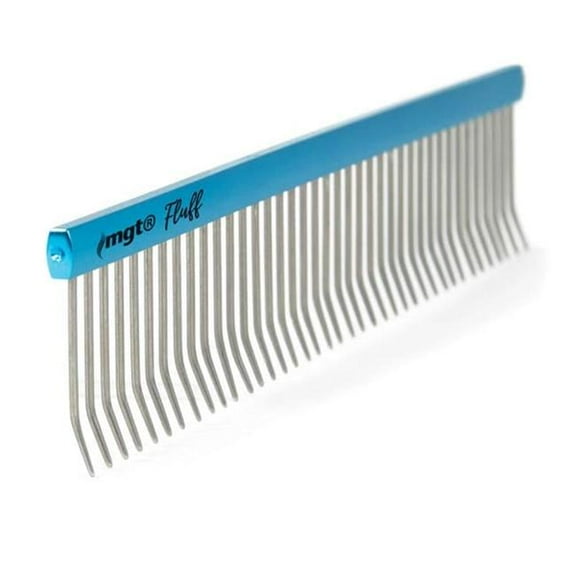 PetEdge TP2085 19 10 10 in. Master Grooming Tools 39 Bend Pins Stainless Steel Fluffing Combs