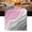 Pink, variant on Yellow Grey Ombre Table Runner 36 Inches Long, Modern Geometric Abstract Aesthetics Cream Kitchen Coffee Dining Table Decoration for Home Party Birthday Wedding Home Decor 13x36 Inches