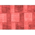 thumbnail image 1 of Ahgly Company Machine Washable Indoor Rectangle Patchwork Red Transitional Area Rugs, 8' x 12', 1 of 4