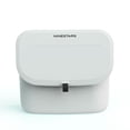 thumbnail image 2 of Nine Stars Countertop Kitchen Compost Caddy, 1.3 Gallon Plastic Composting Bin, White, 2 of 11