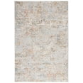 thumbnail image 2 of SAFAVIEH Adrianna Vianne Abstract Polyester Area Rug, Blue/Gold, 5'3" x 7'6", 2 of 6