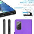thumbnail image 6 of CoverON Samsung Galaxy Note 20 Wallet Case, RFID Blocking Vegan Leather 6x Card Slot Holder Cover Flip Folio Phone Pouch, Purple, 6 of 7