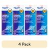 (4 pack) Equate 3% Hydrogen Peroxide Cleaning & Disinfecting Lens Care System, 12 fl oz