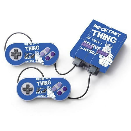 MightySkins NISUNES-Unicorns Believe Skin for Nintendo Super NES Classic - Unicorns Believe