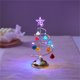 thumbnail image 1 of Árbol de Navidad artificial de hierro con forma de estrella de cristal Yyuenw, adorno de mesa con luz LED, lámpara de mesa, decoración navideña para fiestas en casa, árbol artificial de Año Nuevo de, 1 of 2