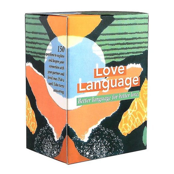 Love Language Card Game Board Game 150 Conversation Starter Questions For Couples Connections Partner Date Night Relationship