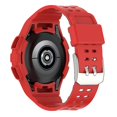 thumbnail image 2 of For Samsung Galaxy Watch4 Classic 46mm Smart Watch Strap Soft Wrist Band Integrated with Watch Case, 2 of 4