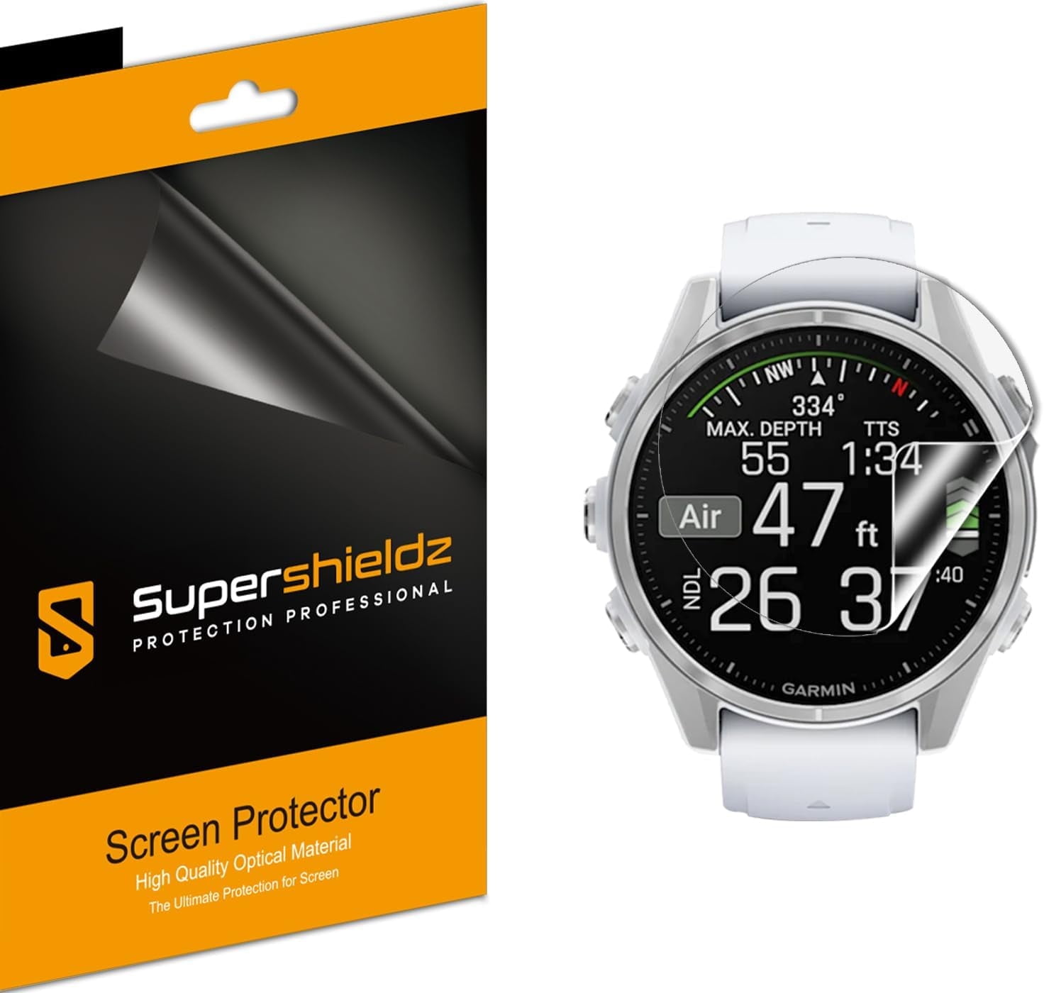 4 Pellicole In Vetro Temperato Per Garmin Vivoactive 3 – 9H Antigraffio, Copertura Totale - 3