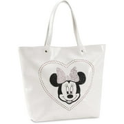 Patent Jeweled Minnie Mouse Tote Bag
