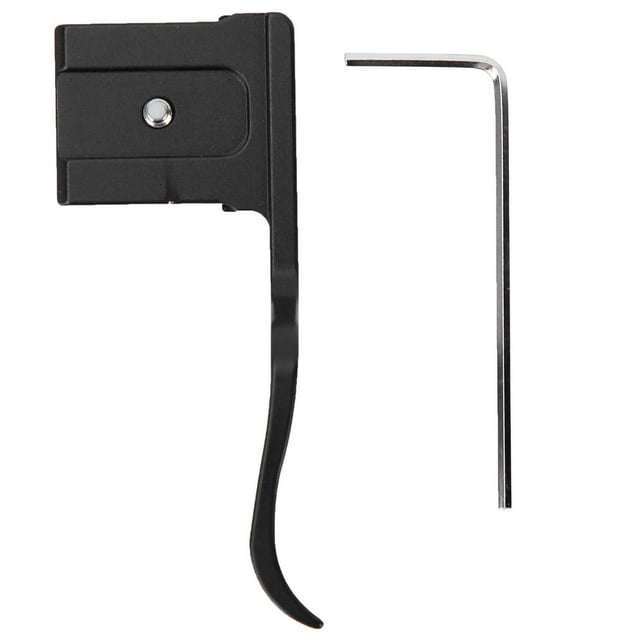 Accesorio de empuñadura de aleación de aluminio negro para cámara Fuji XT30