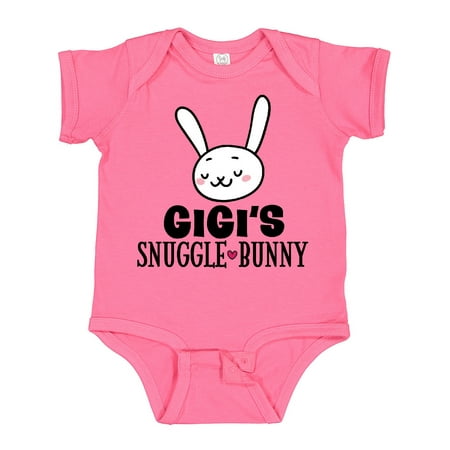 

Inktastic Gigi Snuggle Bunny Easter Outfit Gift Baby Boy or Baby Girl Bodysuit