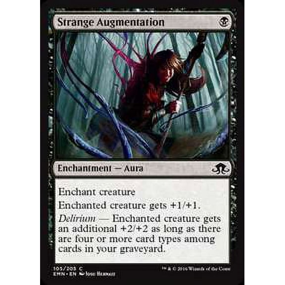 MtG Eldritch Moon Common Strange Augmentation (Foil) #105