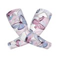 thumbnail image 2 of Sun Protection Arm Sleeves For Men Women, Butterflies In Pastel Sleeves To Cover Arms With Thumb Hole Cooling Sleeve, 2 of 2