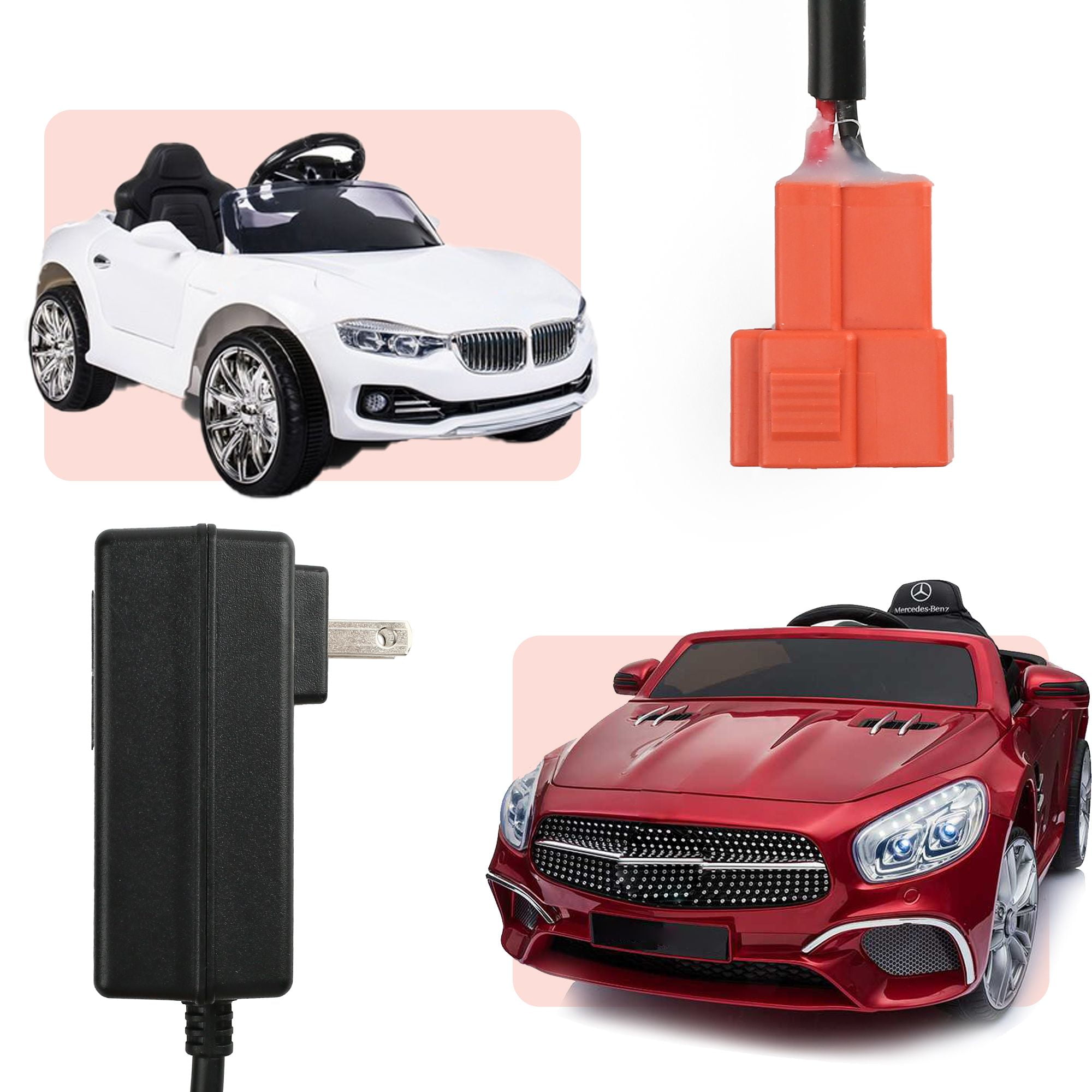 LotFancy 6V Battery Charger Compatible 
