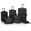 Protege 7-Piece Luggage Set, Black