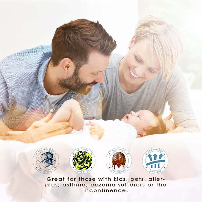 JML Premium Soft Breathable Waterproof Fitted Mattress Protector Twin photo 5