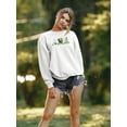 thumbnail image 2 of Terrarium Cameo Collection D. Sweatshirt Women -June Erica Vess Designs, Female 4X-Large, 2 of 4