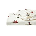 thumbnail image 2 of Eddie Bauer Retriever Adventure Red Cotton Flannel 3 Piece Sheet Set, Twin, 2 of 5
