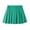 Girl Skirt-Green, variant on KkSLirnhs 100 Girls' School Uniform Pleated Skirt with Elastic Waist, Perfect for Warm Weather Summer Lightweight School Uniform Pleated Ruffle Scooter Skirt Red