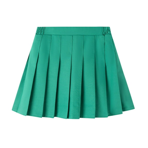 Bovxnpu Girls Skirt Girls School Uniform Pleated Skirt Kids Tennis Skirt School Outfit