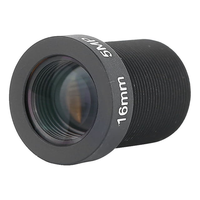 M Buder Lente Principal Único HD De 16 Mm Y 5 MP, Accesorio De Repuesto Ideal Para Cámara De Seguridad CCTV, Alta Definición, 1.4 cm / 0.5 inches