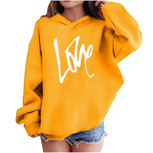 Sudadera con capucha y estampado de corazón de San Valentín, sudadera de manga larga para niños y niñas, chaqueta para niñas de talla mediana y grande.