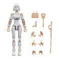 thumbnail image 3 of T13 3D Printed Dummy Multi-Jointed Movable Robot with Various Colors and Rich DIY Accessories for Stop Motion Animation and Desktop Decor,3PCS, 3 of 5