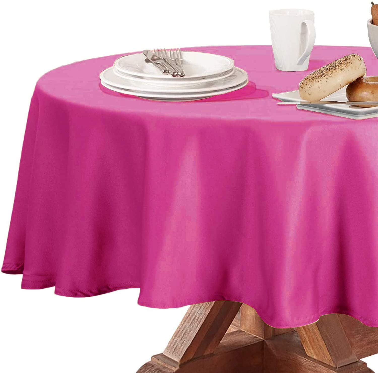 Multicolor Texture Geometry Proof Spill-Proof and Water Resistance Tablecloth,Decorative Fabric Table Cover for Outdoor and Indoor 60 X 90 Inch 