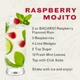 thumbnail image 3 of BACARDI Raspberry Rum, Gluten Free, 750 mL Bottle, ABV 35%, 3 of 15