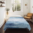 thumbnail image 4 of Vintage Blue Tapestry for Bedroom Wall Hanging Tapestry, Retro Blue Ombre Modern Abstract Art Ceiling Backdrop Tapestries Poster Blanket Wall Decor for Teens Room Living Room Dorm 51" x 59", 4 of 8