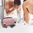 thumbnail image 5 of Goofa Funny Chicken Printed Toiletry Bag with Handle,Large Capacity Travel Makeup Cosmetic Bag for Women, Carry on Airport Airline Compliant Bag, 5 of 9