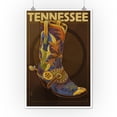 thumbnail image 2 of Tennessee, Cowboy Boot (12x18 Wall Art Poster, Room Decor), 2 of 3