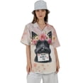 thumbnail image 4 of Happy Mother's Day Scottish Terrier with Flower Crown and Greeting Card Hawaiian Shirt Breathable Summer Unisex Merch Scottie Dog Lover Gifts - 13004, 4 of 6