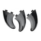 thumbnail image 3 of Aletas para tablas de surf, 3 piezas Aletas para tablas de surf Aletas para tablas de PVC Aletas para surf Rendimiento sólido, 3 of 8