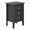 thumbnail image 2 of Adeptus Solid Wood Easy Pieces 3 Drawer End Table/Nightstand, 2 of 11