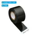thumbnail image 2 of Uxcell 1.37"x328' (35mmx100m) Wax Thermal Transfer Ribbon, 1 Roll 1" Core Ink Out Barcode Printer Ribbon, Black, 2 of 6