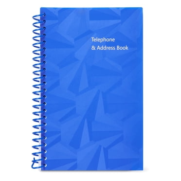OXFORD Address Book International A5 Ruled Spiral Bound PP...