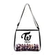 thumbnail image 5 of Bolso de hombro coreano Kpop Twice para mujer, bolso de mano elegante de Nayeon para mujer, bolso cruzado para niñas, bolso de teléfono, bolso de mensajero Harajuku, 5 of 5