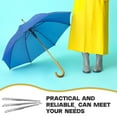 thumbnail image 3 of Shisuyan Nervures de Parapluie pour Réparation Argent 3 Pcs 23.58x6.29x0.20 Po, 3 of 9