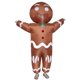 thumbnail image 1 of Disfraz de Papá Noel para Halloween, muñeco de nieve montado en alce, traje inflable de tela para carnaval, árbol de Navidad, disfraz de hombre de jengibre, 1 of 6