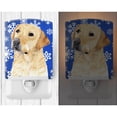 thumbnail image 2 of Labrador Winter Snowflakes Holiday Ceramic Night Light, 2 of 2