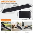 thumbnail image 2 of Tuqiang Dog Ramp for Car 71x16 Inch Foldable for Large Dogs Non Slip Surface Portable Pet Stair for Truck SUV, 2 of 7